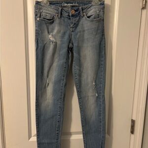 Aeropostale Light Blue Lola Jegging Jeans, Sz 0